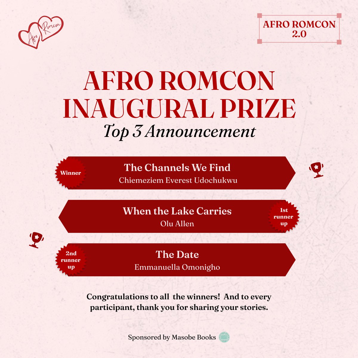 afroromcon tweet picture