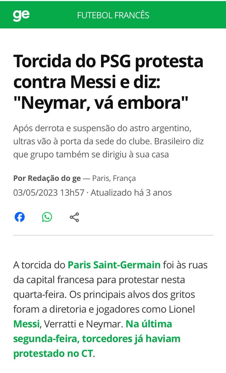 Qlqlqlm's tweet photo. @Alvinzin0299 @layzhis O que esperar de uma torcida que achava que o problema era messi e neymar, sendo que o problema estava na cara deles kkkkkk , dps que um  vagabundinho saiu ai, psg ganhou duas champions 👀👀👀👀👀 https://t.co/KWEixkuMWo