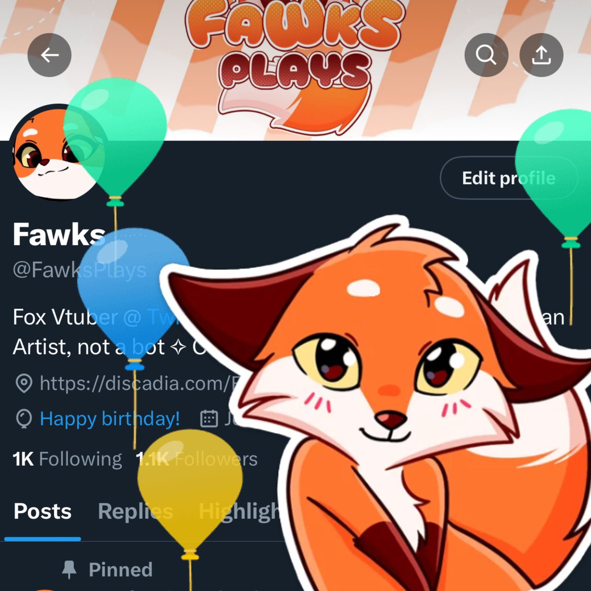 Fawks tweet media
