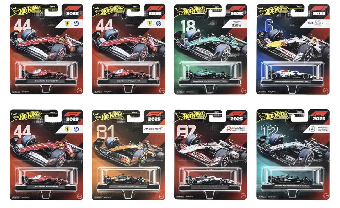 2026年8月29日発売☆ホットウィール(HotWheels)プレミアムレース