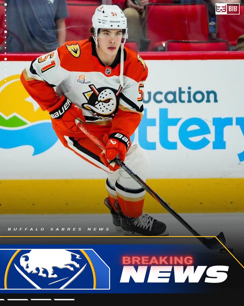 BuiltInBuffalo_'s tweet photo. 𝗕𝗥𝗘𝗔𝗞𝗜𝗡𝗚: The Sabres have signed newly-acquired D Olen Zellweger to a multi-year contract!

#Sabres | #Sabrehood | #LetsGoBuffalo https://t.co/ReGrMwxFch
