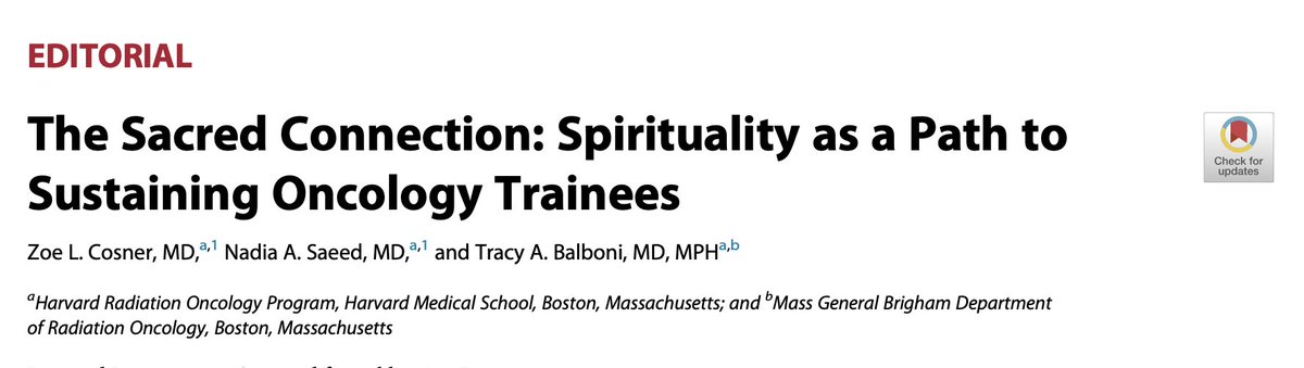 Nvrflycoach's tweet photo. An article co-authored by @TracyABalboni a @caringatgwish faculty discusses the role of spirituality and sacred connections within the practice of medicine to improve resilience and reduce burnout. https://t.co/pFrNQvzbCI https://t.co/8Lgofssv80