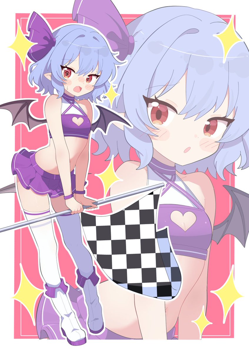 npoin_'s tweet photo. レースクイーンなレミフラ、とってもお気に入り(๑･̑◡･̑๑)💞 https://t.co/uSugjF27W1