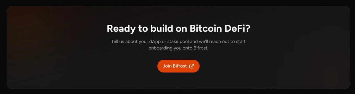 FluidTokens's tweet photo. As a protocol building on Cardano, are you ready to join BIFROST?

Are you ready to get Bitcoin liquidity on your dApp?

Are you ready to potentially onboard a completely different cohort of users?

Even if you think you are not, you actually are:
Our Dev team will assist you for FREE. 😤

You can find more information on how to apply here: 

https://t.co/L9WTslOsQL