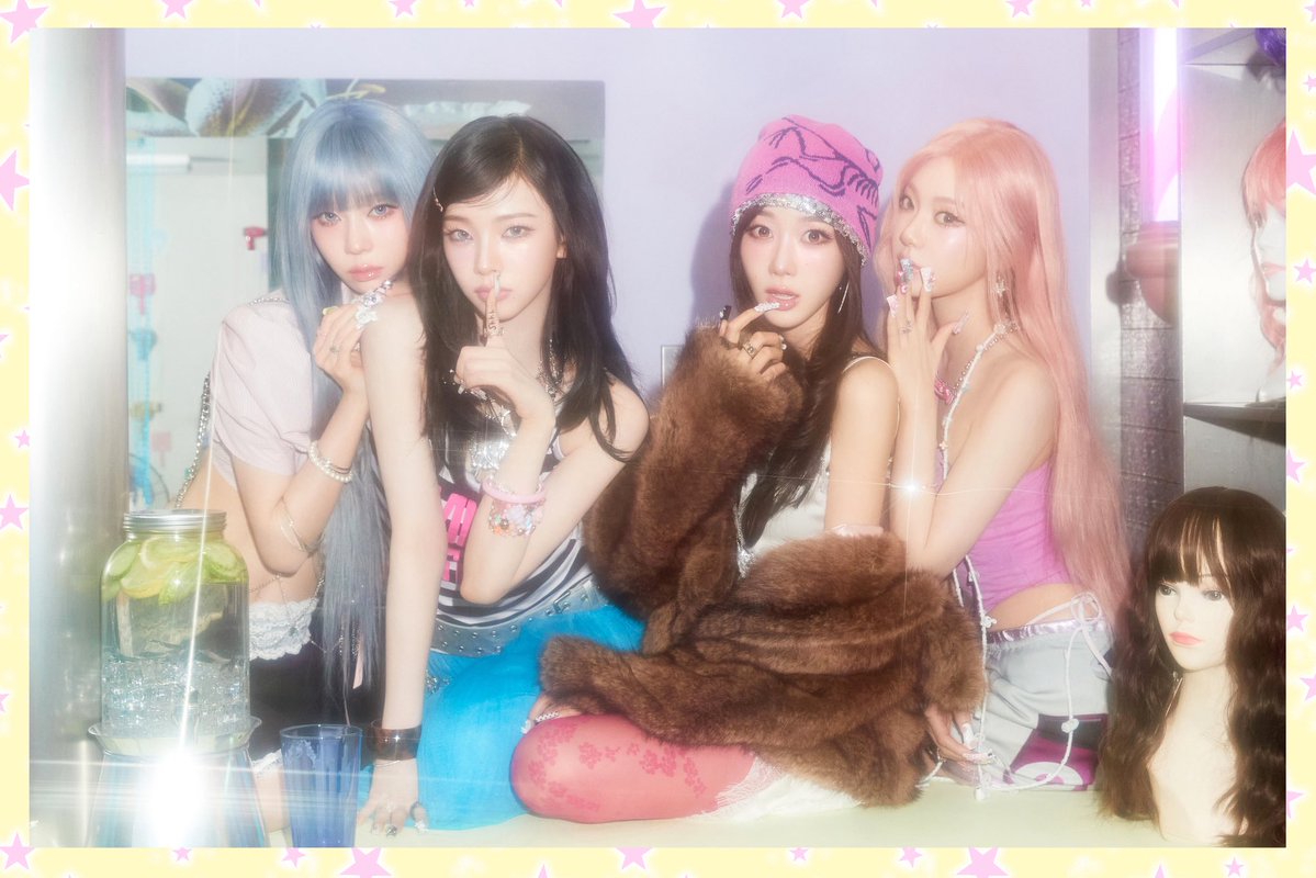 infoaespabr's tweet photo. 🚨 AGORA: O aespa revelou as primeiras imagens teaser de “KISS N TELL”, seu primeiro mini álbum japonês! 

O comeback será lançado no dia 23 de julho, às 12h (horário de Brasília). https://t.co/Shr0kSqYKI