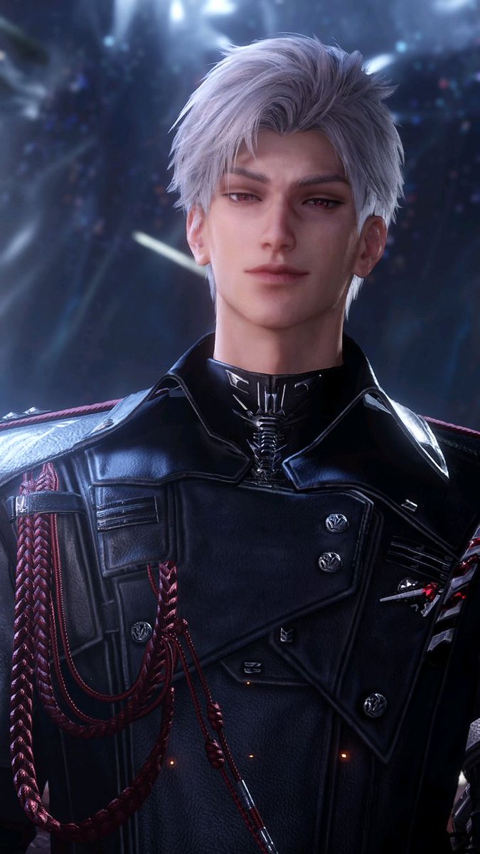 CloudyDreamxr's tweet photo. Sylus proudly staring at his Kitten, who knows how to pull out his claws to defend what she thinks is right. #恋与深空 #敖尹
#爱与高原 #BringValkoBack #JusticeForValko #Valko #valkoforever #BringValkoInGlobalServer https://t.co/rrBijTaLcO