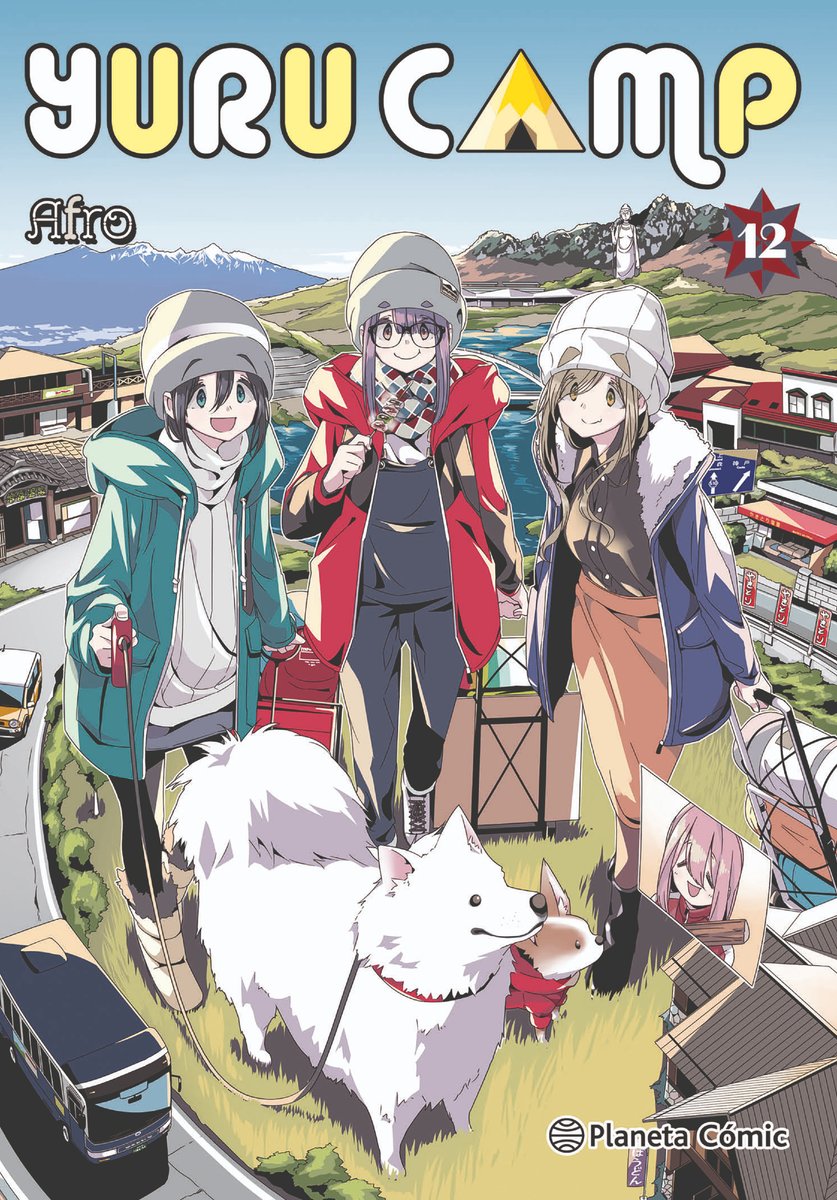 PlanetadComic's tweet photo. @urasawa_naoki ⛺ ¡En octubre llegará #YuruCamp nº 12!

Haz la mochila y prepárate para más aventuras, diversión y la encantadora simplicidad de la vida campestre en este nuevo volumen imperdible de Yuru Camp.

Cubierta provisional.

#seinen https://t.co/DA26FurF0N