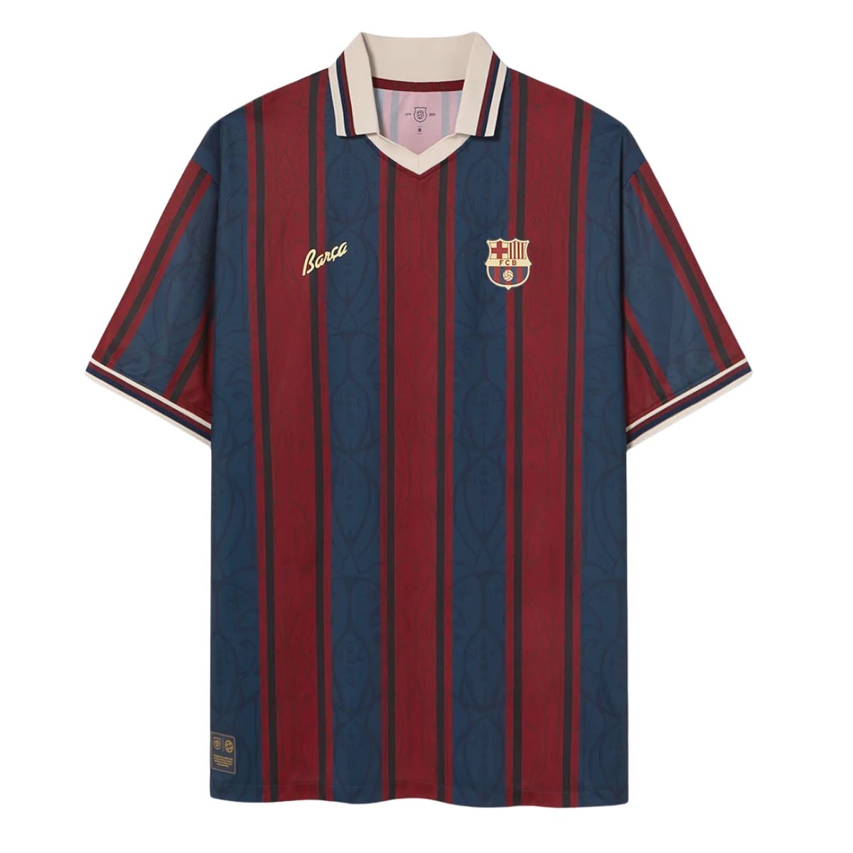 CYPHERS_DDAENG3's tweet photo. [ Brussels Soundcheck Day 1 ] 

“ Wow Yoongi wearing Barcelona 125th Anniversary Jersey 2025-26 “

#SUGA #SUGAOOTD #BTS_WORLDTOUR_ARIRANG_BRUSSELS https://t.co/I5TPj7Ie8q