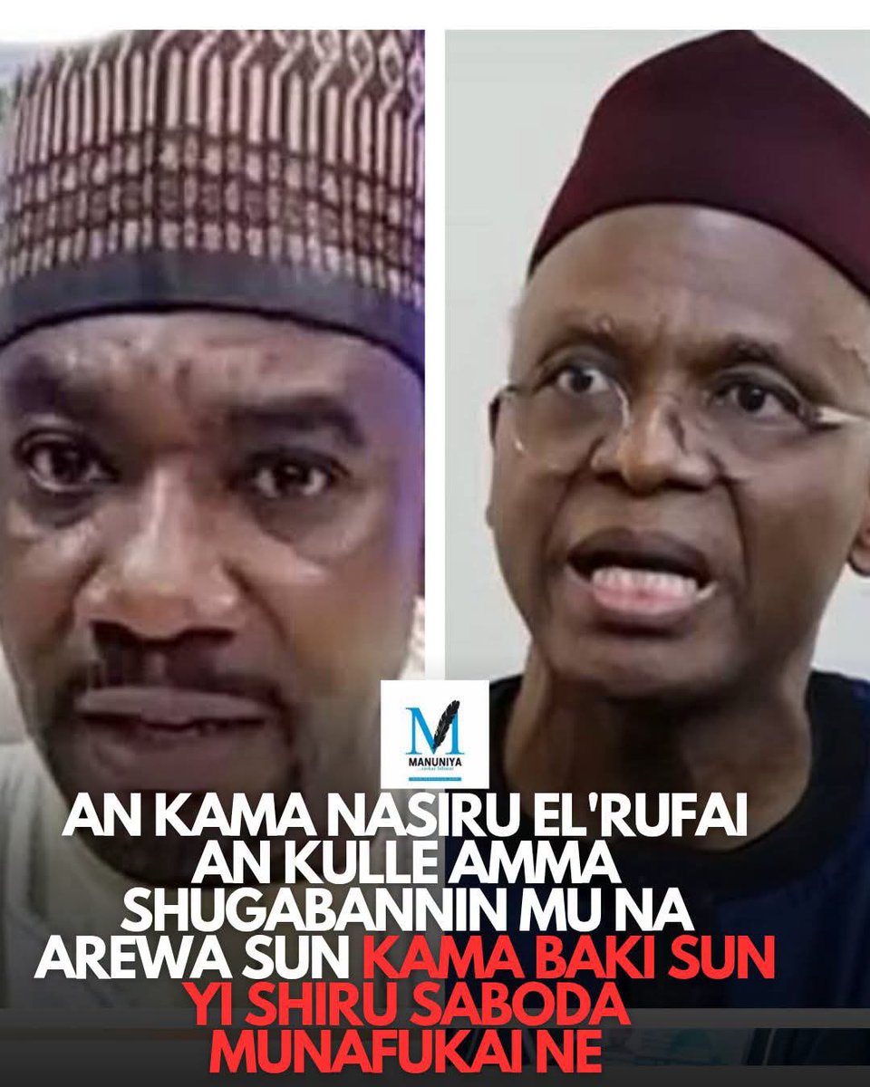hauwamahmad's tweet photo. Today it's Malam Nasiru El-Rufai. Tomorrow it could be anyone. This silence from our leaders is deafening.💔 The hypocrisy of Northern leadership is on full display. Protect your own or lose your voice completely. 🗣️❌ #Arewa #FreeElRufai #NorthernLeaders https://t.co/CaKAjFHfFQ