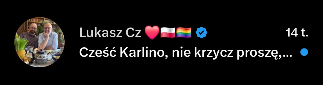 RemigiuszG26589's tweet photo. @RozaAndrus97653 @LukaszCrazy2_ Z kronikarskiego obowiazku, zauwazone przed chwila u innych w komentarzach. https://t.co/DDDX7gAU7d