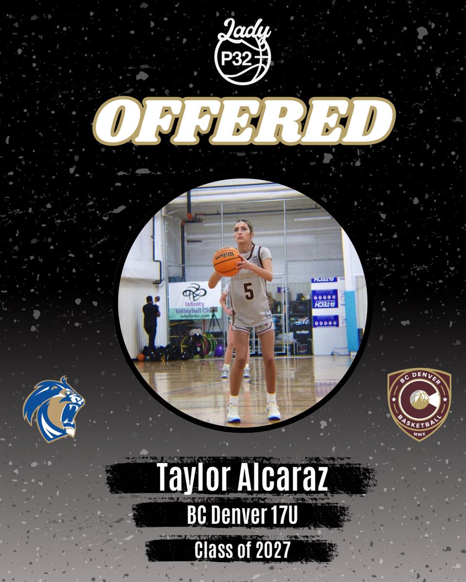 BCDenver_WBB's tweet photo. Congrats to 2027 Taylor Alcaraz on her offer from Trinity Bible College! We are proud of you! #BCDfam https://t.co/ZnEqcXeVzt