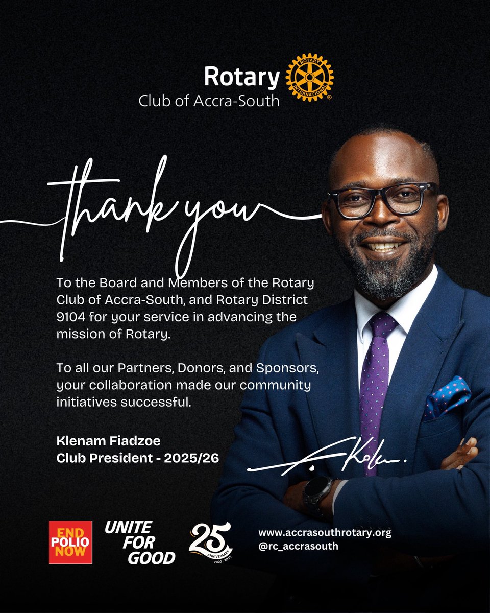 Fkoku's tweet photo. Thank you @rc_accrasouth @Rotary9104 @Rotary https://t.co/iN0xnVIjUk