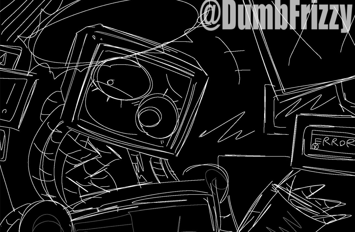 DumbFrizzyReal's tweet photo. IT’S BEEN FOREVER SINCE WE’VE SEEN YOU V-001!🖤🖤
#Oc #art #fyp #ocart #robot #void #voidcore https://t.co/6BiZbyDH54
