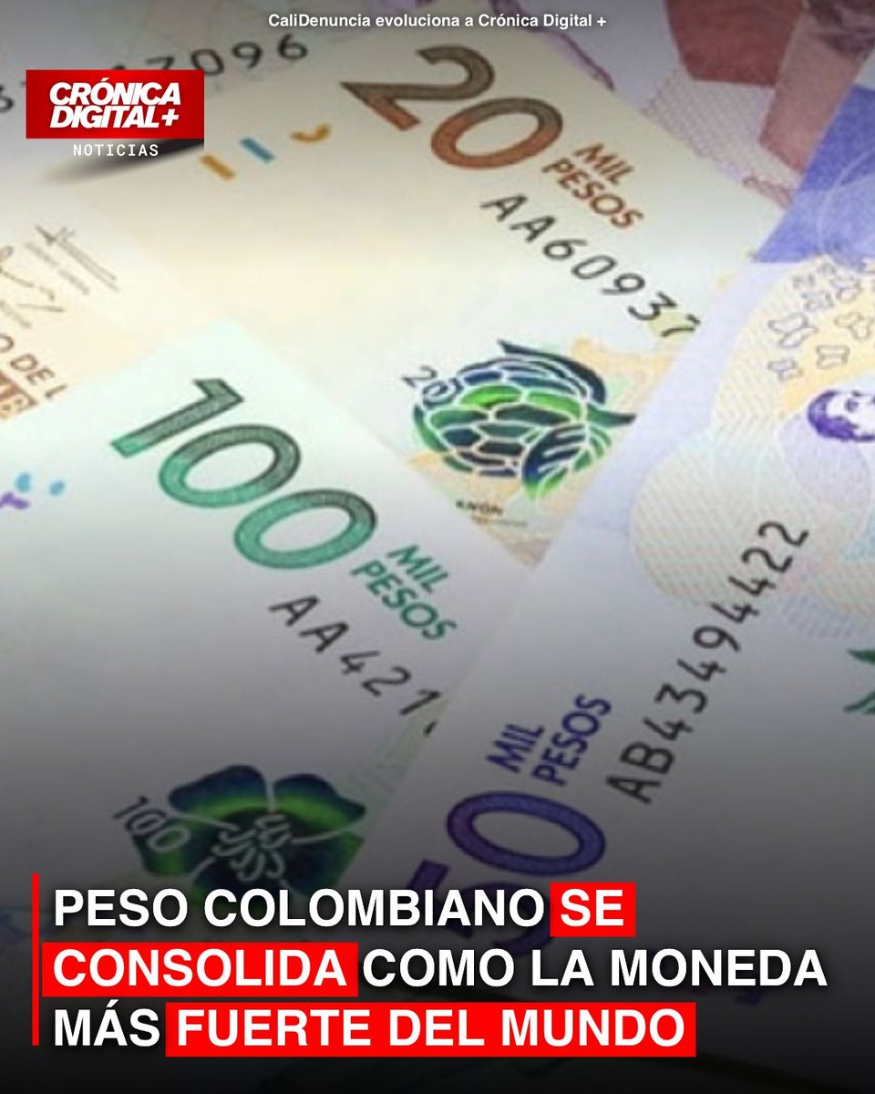 calidenunciante's tweet photo. 🚨¡ATENCIÓN COLOMBIA!
#Petro #EconomíaColombiana #EsNoticia 𝗣𝗘𝗦𝗢 𝗖𝗢𝗟𝗢𝗠𝗕𝗜𝗔𝗡𝗢 𝗦𝗘 𝗖𝗢𝗡𝗦𝗢𝗟𝗜𝗗𝗔 𝗖𝗢𝗠𝗢 𝗟𝗔 𝗠𝗢𝗡𝗘𝗗𝗔 𝗠Á𝗦 𝗙𝗨𝗘𝗥𝗧𝗘 𝗗𝗘𝗟 𝗠𝗨𝗡𝗗𝗢

El peso colombiano ha cerrado junio de 2026 como la divisa con mejor desempeño global frente al dólar estadounidense. Esta tendencia, que se ha mantenido durante la administración del presidente Gustavo Petro, muestra una revaluación superior al 10,5% en lo que va del año, mientras que la mayoría de monedas de la región registraron pérdidas. Este fortalecimiento llevó al dólar a ubicarse en $3.428 al cierre de junio, uno de sus niveles más bajos en años, a pesar de la fortaleza global de la divisa estadounidense y la caída del petróleo. El Gobierno Nacional ha destacado el comportamiento del peso como una señal de estabilidad económica, refutando proyecciones críticas de devaluación.

Lee la noticia completa en: https://t.co/JAG8p3MCMv

#CaliDenuncia #CronicaDigital #Colombia #Colombia🇨🇴 #EconomíaColombia #DólarHoy #PolíticaColombia #GustavoPetro #GobiernoNacional #PesoColombiano #TipoDeCambio #MercadosFinancieros #Economia #Finanzas #NoticiasColombia #NoticiasDeHoy #ÚltimaHora

🔗 Lee la noticia completa en: https://t.co/EamTYaH5e8