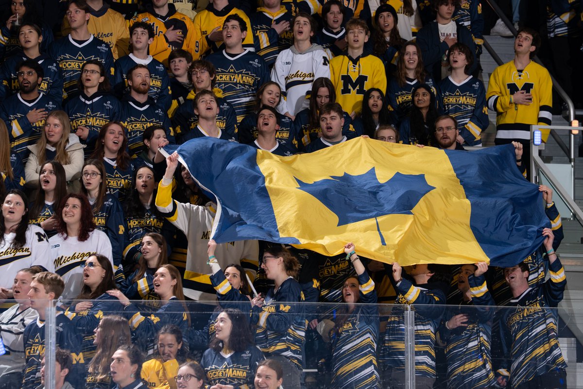umichhockey's tweet photo. Happy Canada Day! https://t.co/whbNRuoAQy