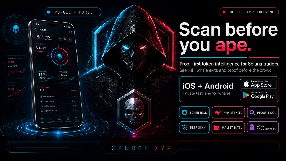PURGIE x PURGE tweet media