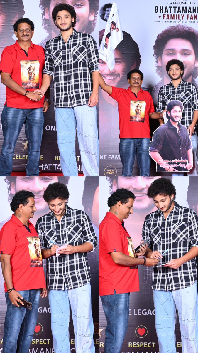grkbobby73's tweet photo. So humble like tatayya and babai, Legacy continues @urstrulyMahesh @G_JayakrishnaFC https://t.co/7IxM4qEOFv