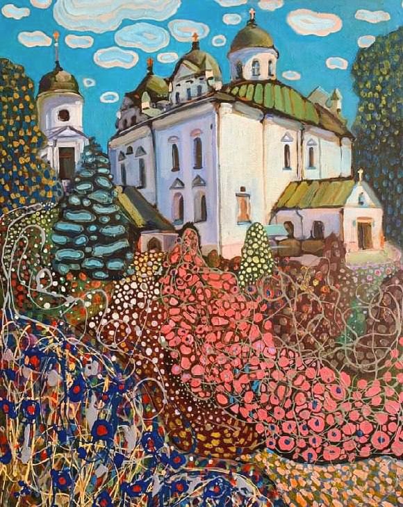 KorhevKorhev1's tweet photo. «Фролівський жіночий
 монастир в Києві», 2019
— Марія Голуб. 🎨🖌️ https://t.co/KHh7PDIaUZ