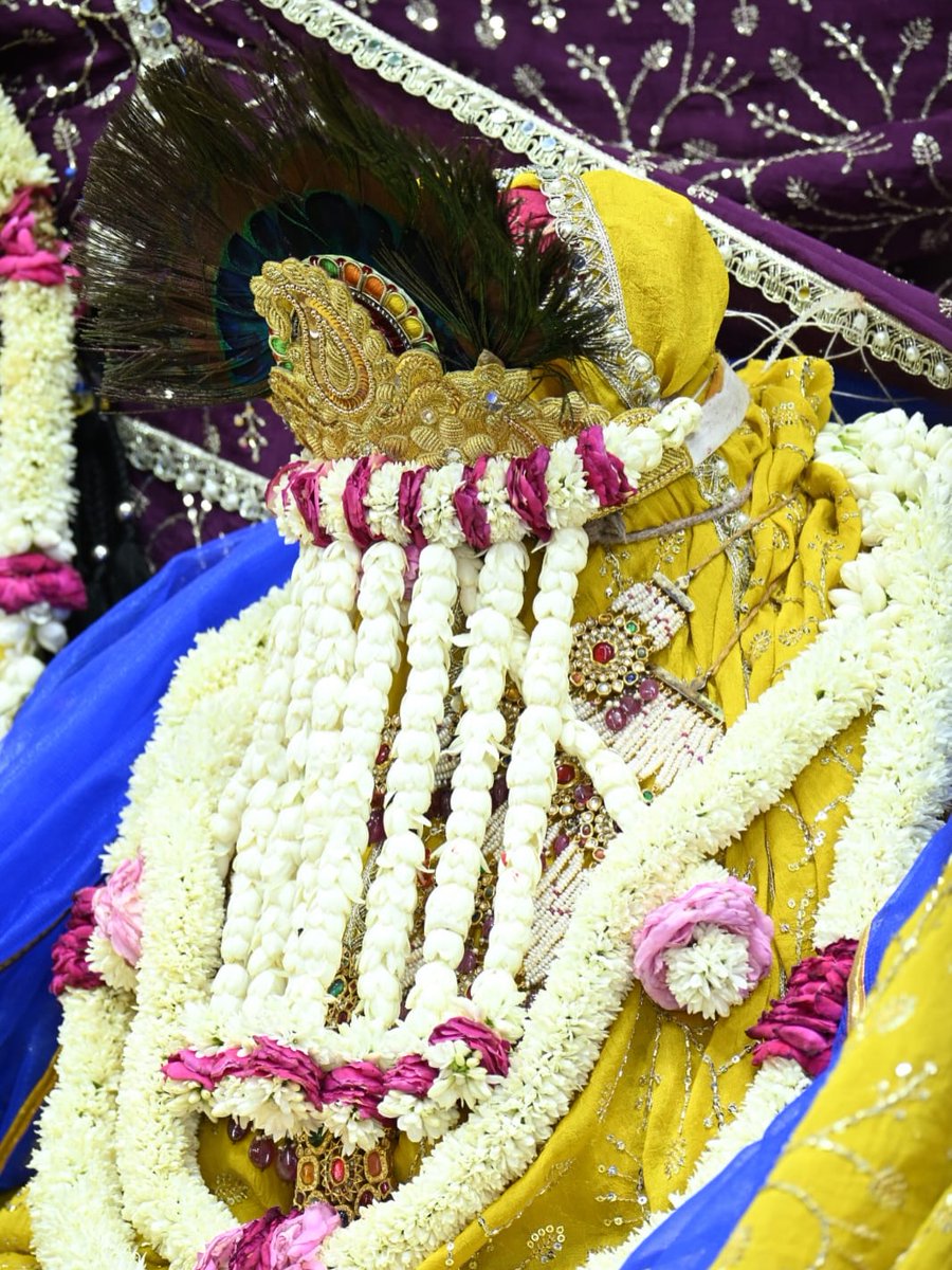 GitaInspire's tweet photo. व्याहुला उत्सव दर्शन-01/07/26 🌼🌸🦚

 ठाo श्रीहित राधावल्लभ लाल जू https://t.co/Rg6ZpbfoJZ