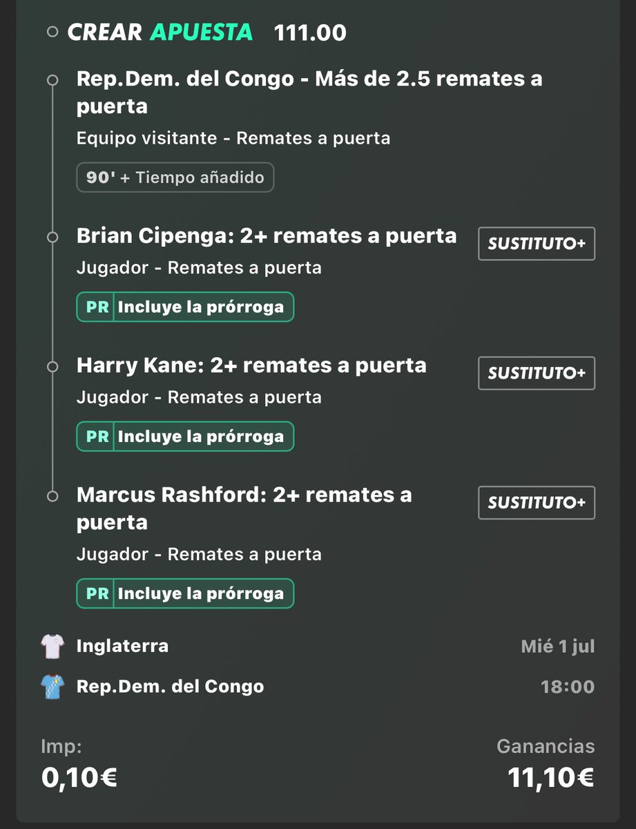 DictaPicks's tweet photo. Soy yo o que esto sea cuota 111 es una barbaridad? 

Como el partido sea dinámico, podemos estar hablando de una auténtica locura de funbet🙈 https://t.co/1epF67QyNw