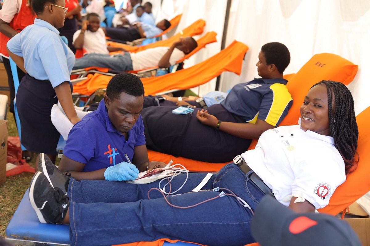DGDanielDdam's tweet photo. I’m excited by how the year has started. I’ve seen many Rotarians actively engaged in mobilizing, organizing, and donating blood 🩸.

I truly appreciate how you have embraced our theme: Each One Engage For Impact.

I am truly grateful for your commitment and dedication to creating lasting impact.

#KilaMtuAwajibike