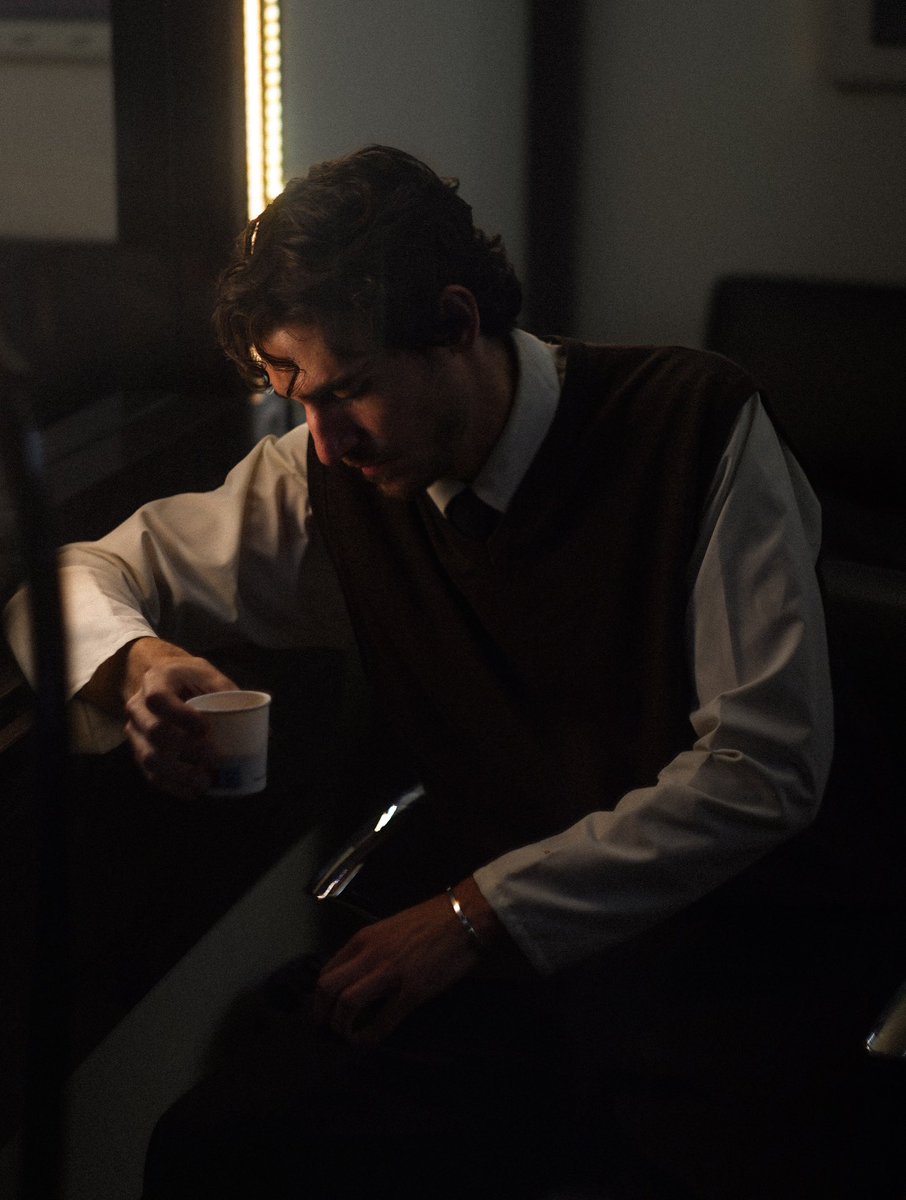 taminodaily's tweet photo. tamino on the set of the ‘raven’ music video, 2026 https://t.co/aLPXLQMJbF