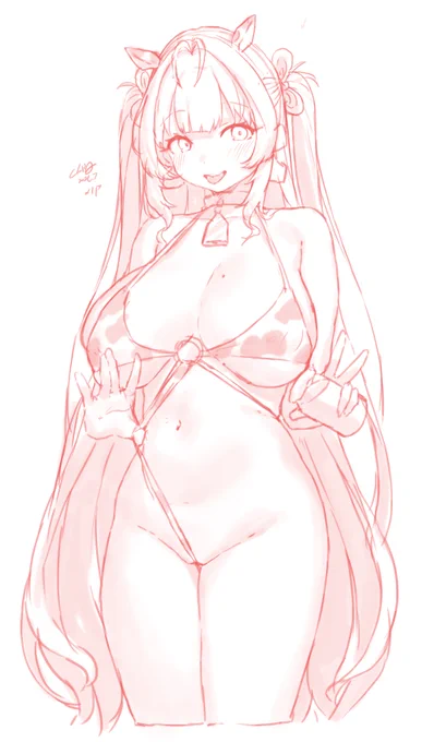 SODA swimming suit2026 WIP