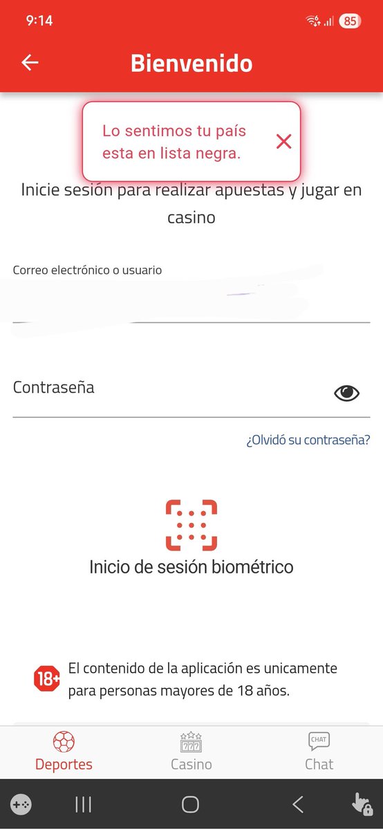 AngelVRFlash's tweet photo. @playdoitmexico ?? Que paso ahi ? 👀👀👀 como que lista negra?? Aclaren eso o les paso lo mismo que a @bet365mx ??? https://t.co/PtgSky1cGF