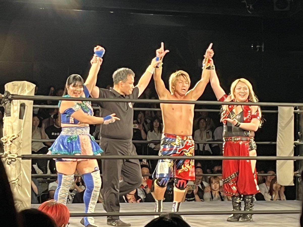 junchisaurus's tweet photo. 格闘探偵団@新宿FACE観戦。
とてもおもしろかった〜！
よい余韻が続いてる… https://t.co/f6s3QfNoKa