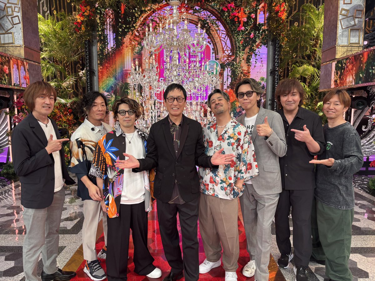 ysk_applekid's tweet photo. 本日FNS歌謡祭夏ありがとうございました！
3時間半生放送ならではの緊張感の中でめちゃくちゃ楽しんできました！
ご覧いただいた皆様ありがとうございました！楽しかったー🥁🔥
#FNS歌謡祭夏
#映画ちいかわ https://t.co/fGUtYPv881