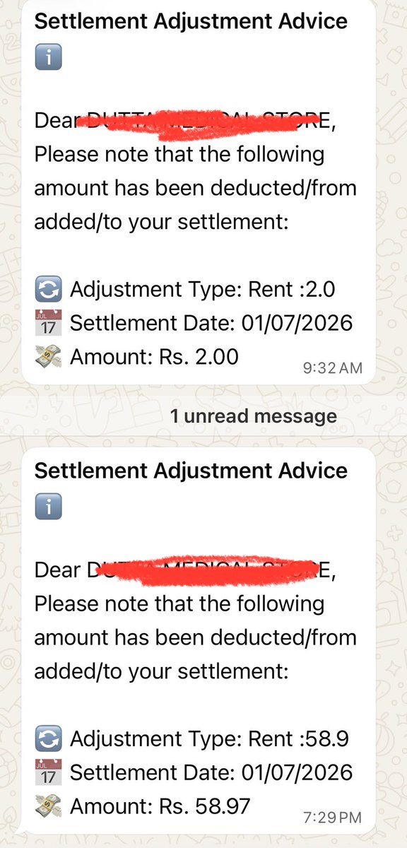 drdutta1's tweet photo. @Mswipe pl refer Cust.Code 9402035949. Booking officer promised no deduction. In 2 days a total 60/- deducted. Booking officer/ installation agent from Mswipe are totally UNHELPFUL/ ANTI CUSTOMER. Don’t pickup phone. please help OR I will dump machine. https://t.co/ipeRgb68Vq