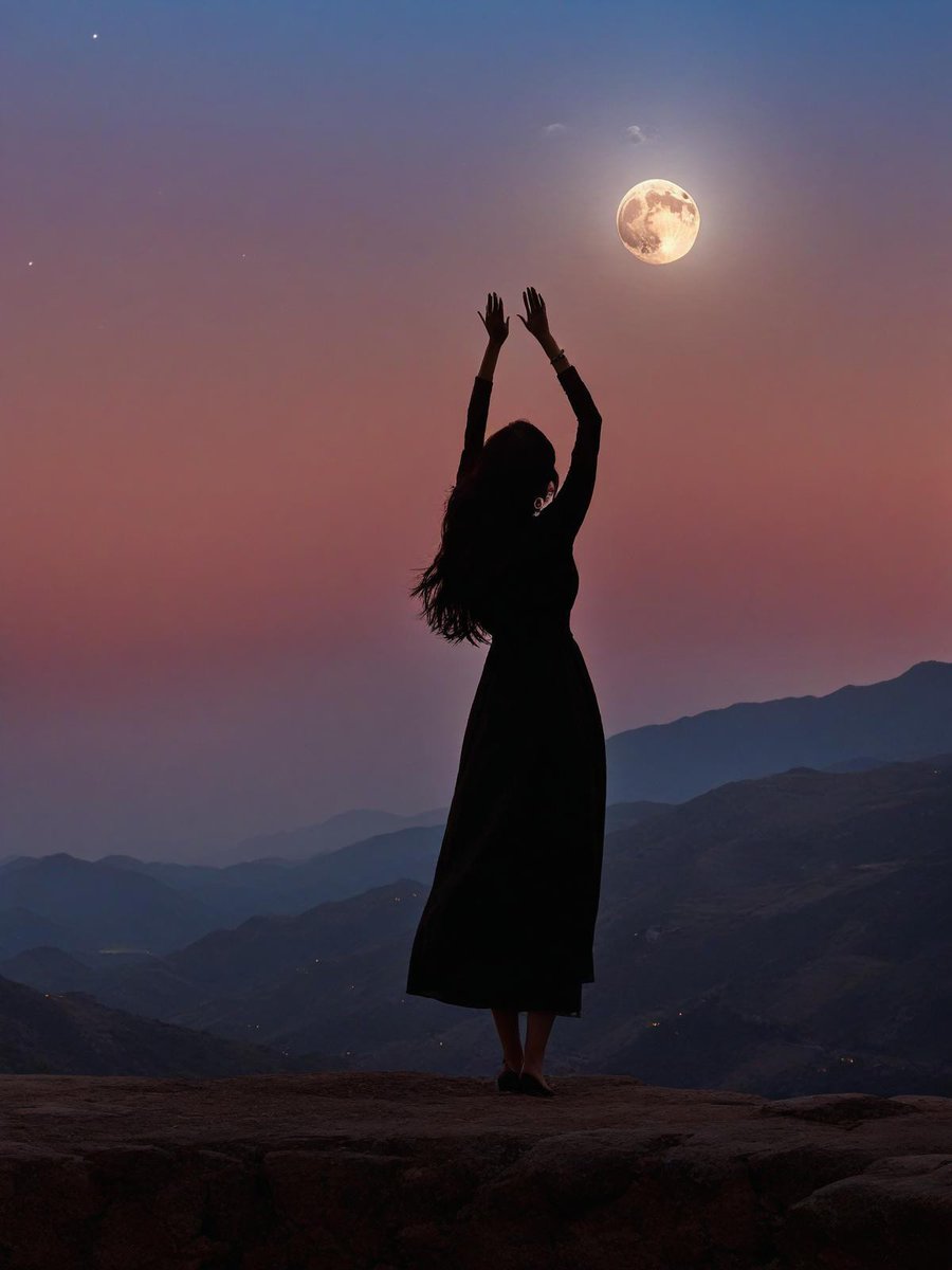 joantay57476884's tweet photo. Staring at the same moon at the same time—distance can’t dim the tiny soft link between us, even when miles apart. https://t.co/Gr29ynevgK