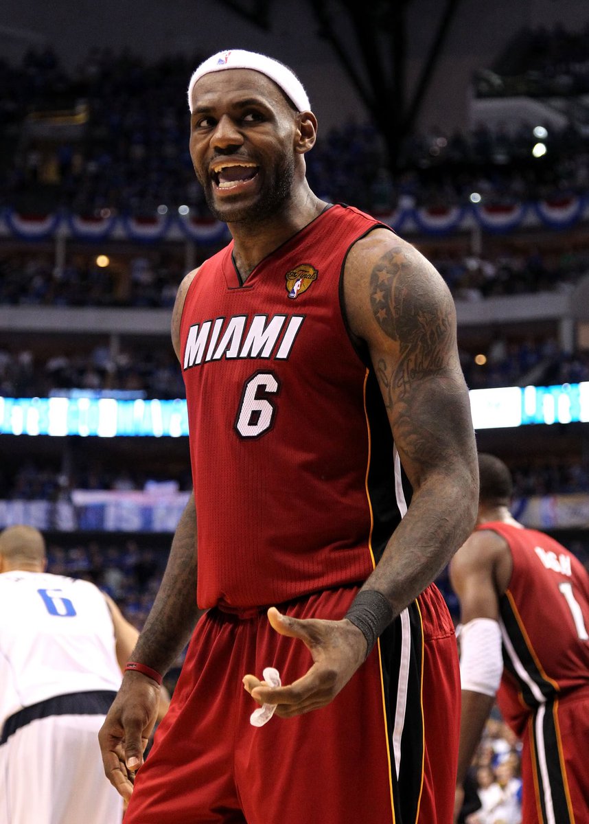 krauss3rd's tweet photo. @HeatvsHaters @KingJames Look at this sick jersey edit https://t.co/B3cq3DGTBL