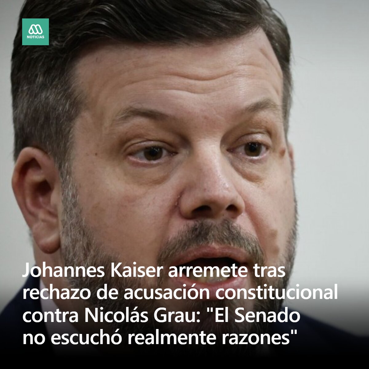meganoticiascl's tweet photo. 🔴 En entrevista con Radio Infinita, Kaiser sostuvo que el resultado de la votación ya estaba definido antes del debate. https://t.co/8oXHrXV5EX