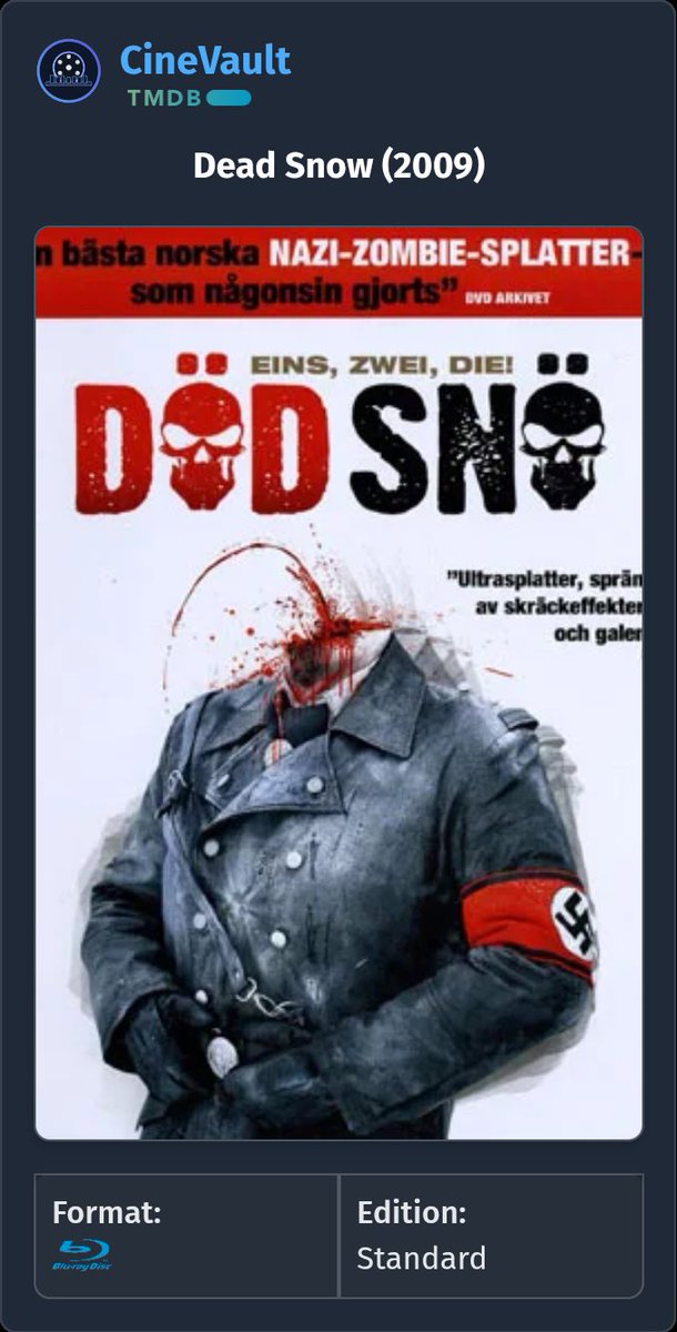 DrHankenstein's tweet photo. Got a couple of more films today 🤘
#TheUninvited #DeadSnow #CriterionCollection @Criterion #PhysicalMedia #BluRay #CineVault https://t.co/iENiKVl3TC