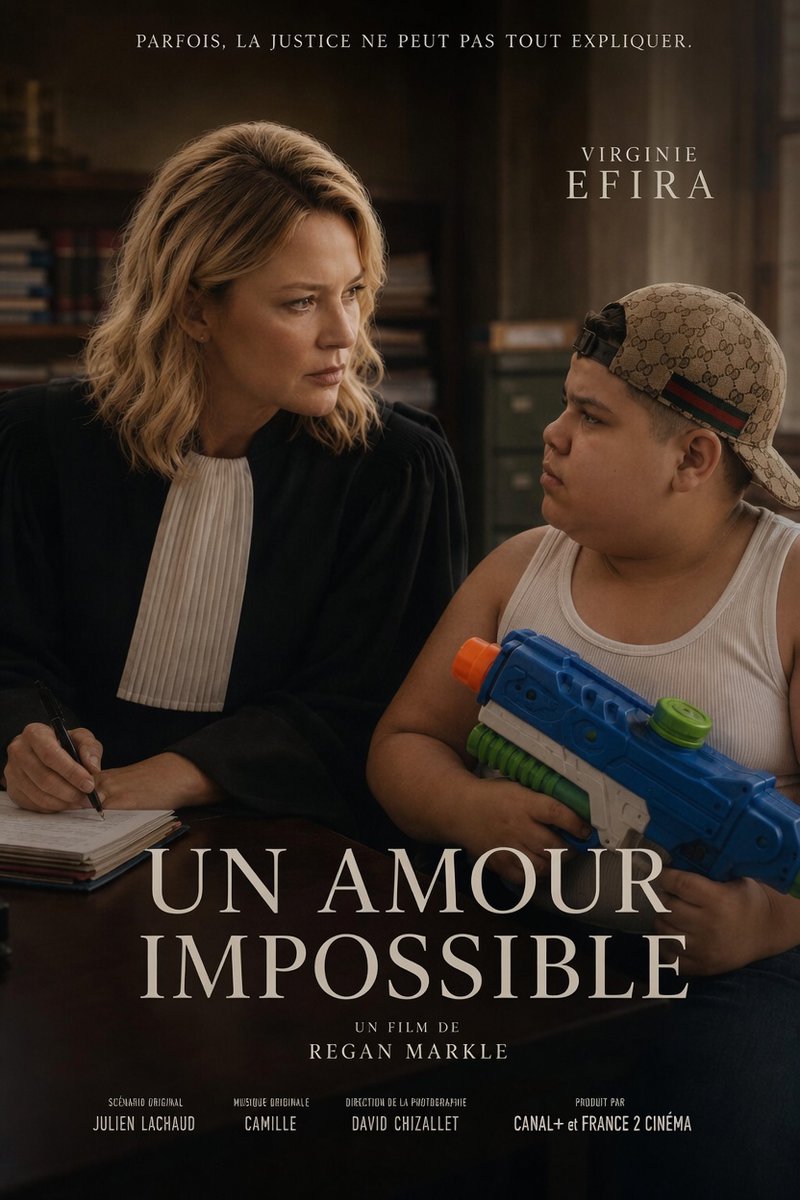 TheReganAngle's tweet photo. 🎬 Pitch: Amandine, une juge d’instruction dépressive (Virginie Efira), tombe sous le charme de Bouli, un jeune prévenu accusé par les médias d’extrême droite de terroriser son quartier.
Déterminée à lui offrir une véritable seconde chance, elle met de côté sa conscience et sa morale rigide, héritée d’une éducation catholique traditionnelle archaïque , pour s’engager corps et âme dans sa réhabilitation.
Un grand film social sur l’acceptation de l’autre malgré les différences, et sur un amour impossible. Prochainement au cinéma.