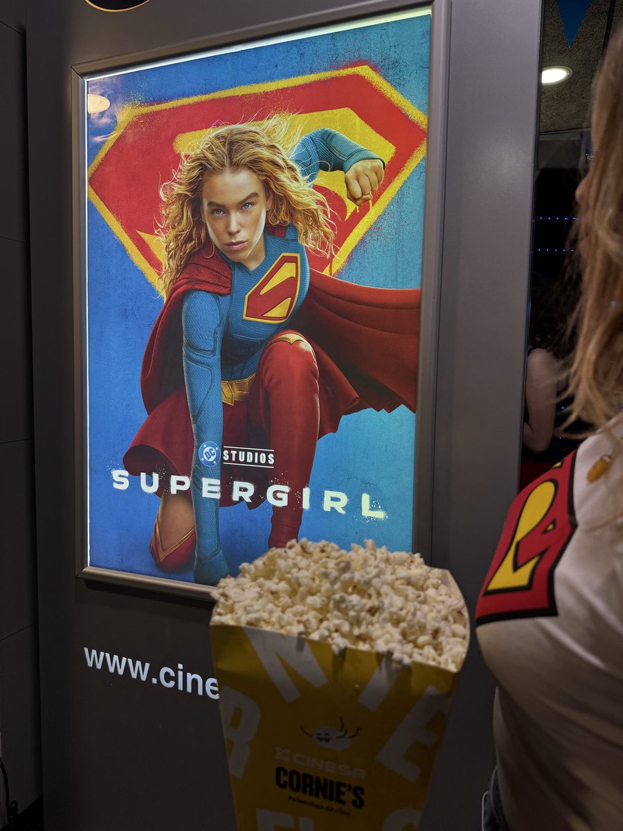 fergonzam99's tweet photo. Supergirl no ha sido una película perfecta, pero ni por asomo es el desastre que muchísimas personas nos están intentando vender. Es una aventura espacial muy entretenida con una protagonista súper carismática.

Además, cuenta con la MARAVILLOSA presencia de Superman 💫 https://t.co/v23ZTtazft