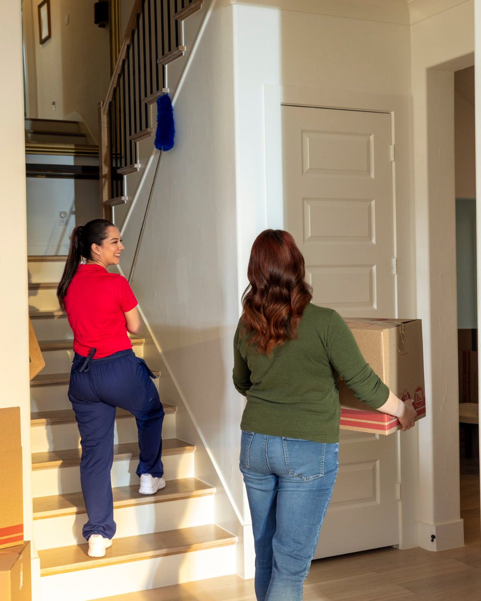 MollyMaid's tweet photo. Boxes everywhere. A long to-do list. Cleaning doesn’t have to be part of it.
Molly Maid helps make your new house feel like home with a move-in clean you can count on—right when you need it.
Call or book online today.
#MollyMaid #MoveInReady #NewHome https://t.co/fWK8BtoysN