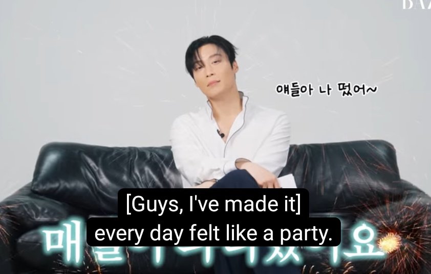 _geums8's tweet photo. #HeoNamjun  " ... back then even when I had small roles , I was really happy about it. I always threw parties with my friends. 
Q " what was like appearing in #IU s MV ?! 

" every day felt like a party. Up until the day I went to the shoot , every single day was a party"🥳🕺🏻🥴 https://t.co/8EISwqSInA