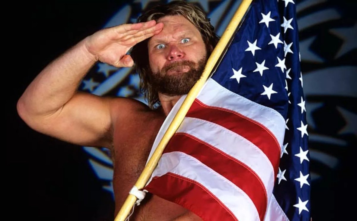 gotnomofomoyolo's tweet photo. @VSiNLive @beatingthebook @KelleyBydlon @TWishnev @sporer @chrisfallica @NotTheeWillHill @wha1en Didnt mean to double dip but is that WWF wrestler Hacksaw Jim Duggan in the VSin studio ??
Happy Canada Day Kelley 🙃 https://t.co/iC1HsLWLzU