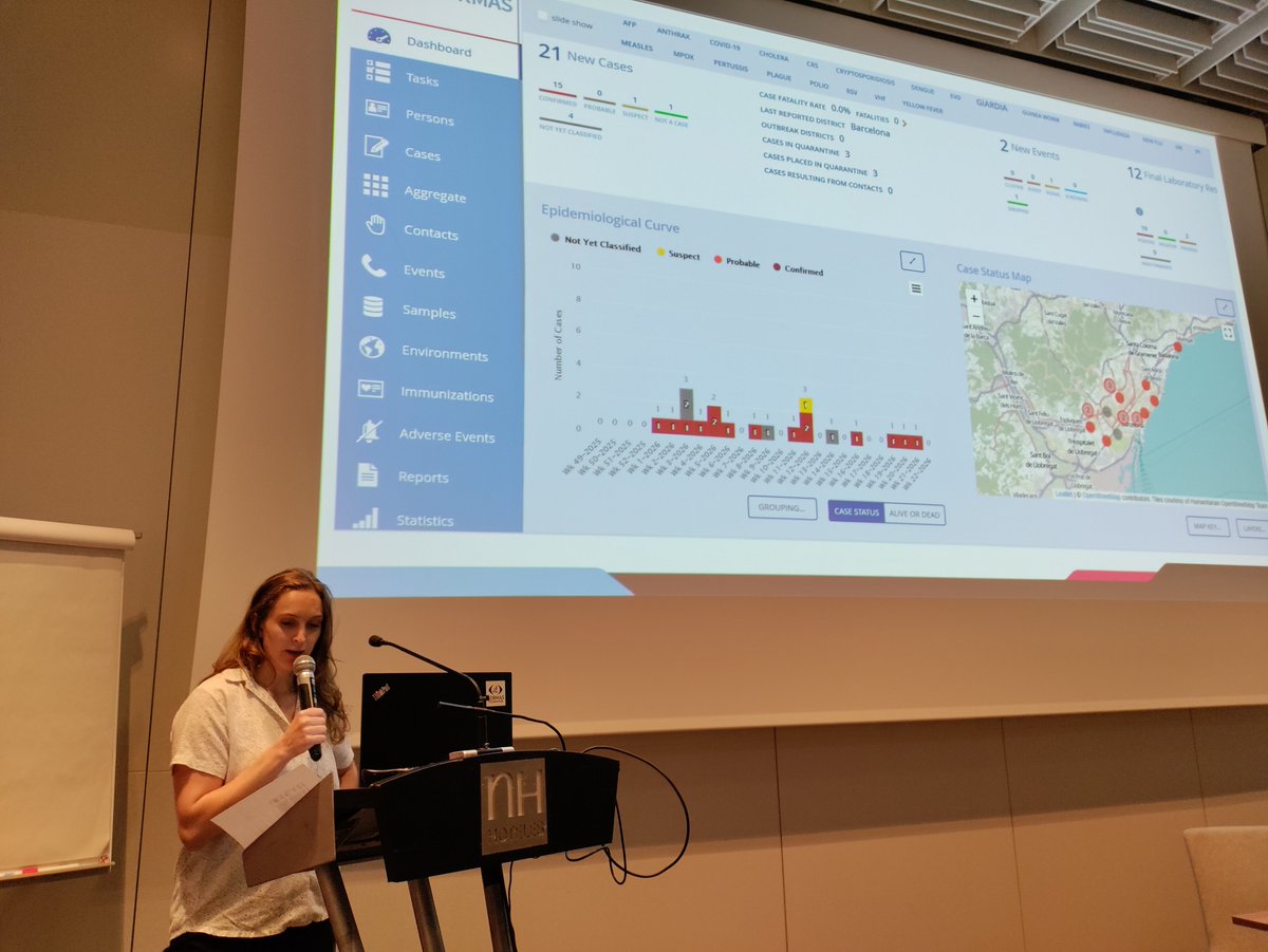 sormas's tweet photo. 🌐 𝗦𝗢𝗥𝗠𝗔𝗦 𝗮𝘁 𝘁𝗵𝗲 𝗗𝗣𝗛𝟮𝟬𝟮𝟲

We presented #OneHealth integration in #SORMAS and, together the Luxembourg Directorate of Health, facilitated a #TabletopExercise highlighting the integration of #DiseaseSurveillance and #EmergencyResponse.

#DPH2026 @UCL_dPHE https://t.co/pwvvAx1P81
