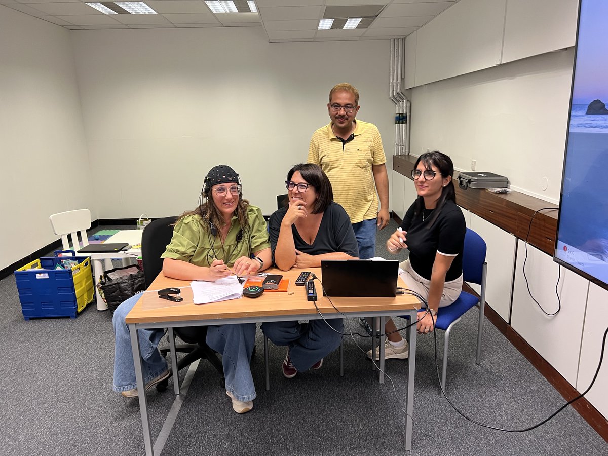 PuremindEU's tweet photo. @unisouthampton recently hosted an #OS1 training session with the @unibait on assessing children participating in the project's clinical study. The programme also featured a workshop on genomics data analysis and mental health, strengthening collaboration across the consortium🤝 https://t.co/oyE8B6vmsL
