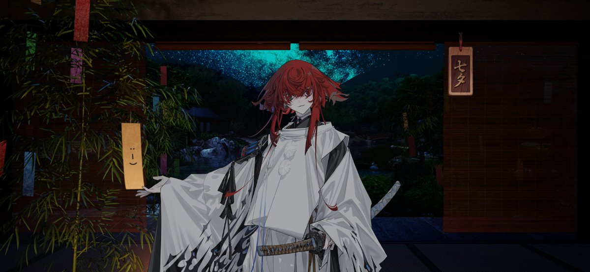ichino_tachi's tweet photo. 抜「主さまですか……？

「ええ、こちらに。

「今はもう短冊となりましたが。

審「コンニチハー https://t.co/KJSUqCX4R8