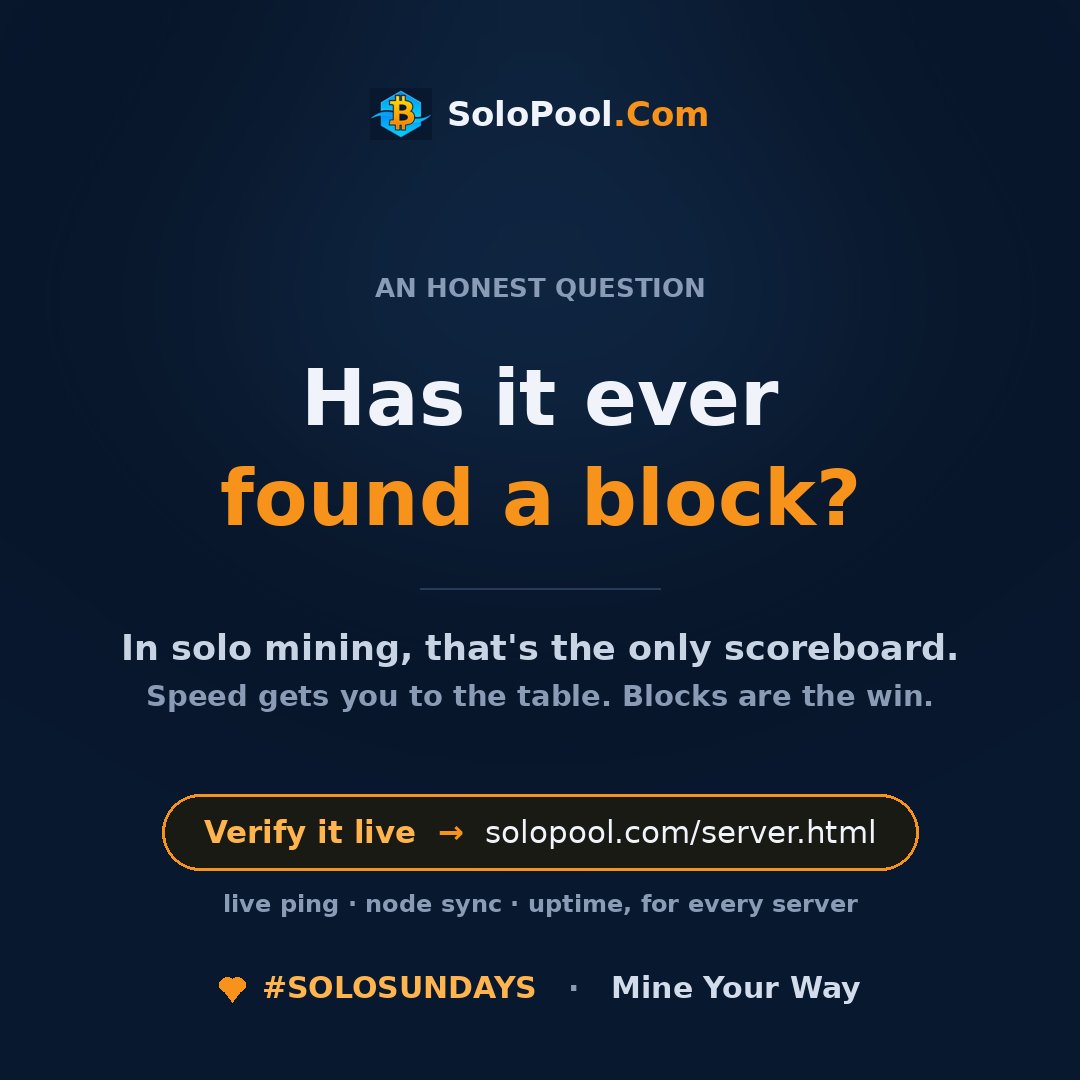 Solo Pool tweet media