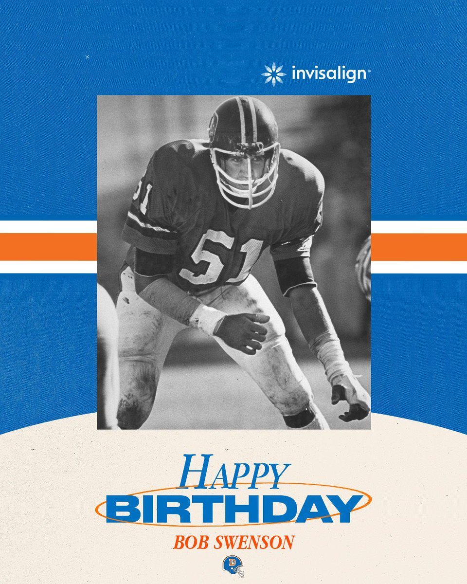 Broncos_Legacy's tweet photo. RT to help us wish former @broncos LB Bob Swenson a happy birthday! 🥳 https://t.co/YIYTFMfsqx