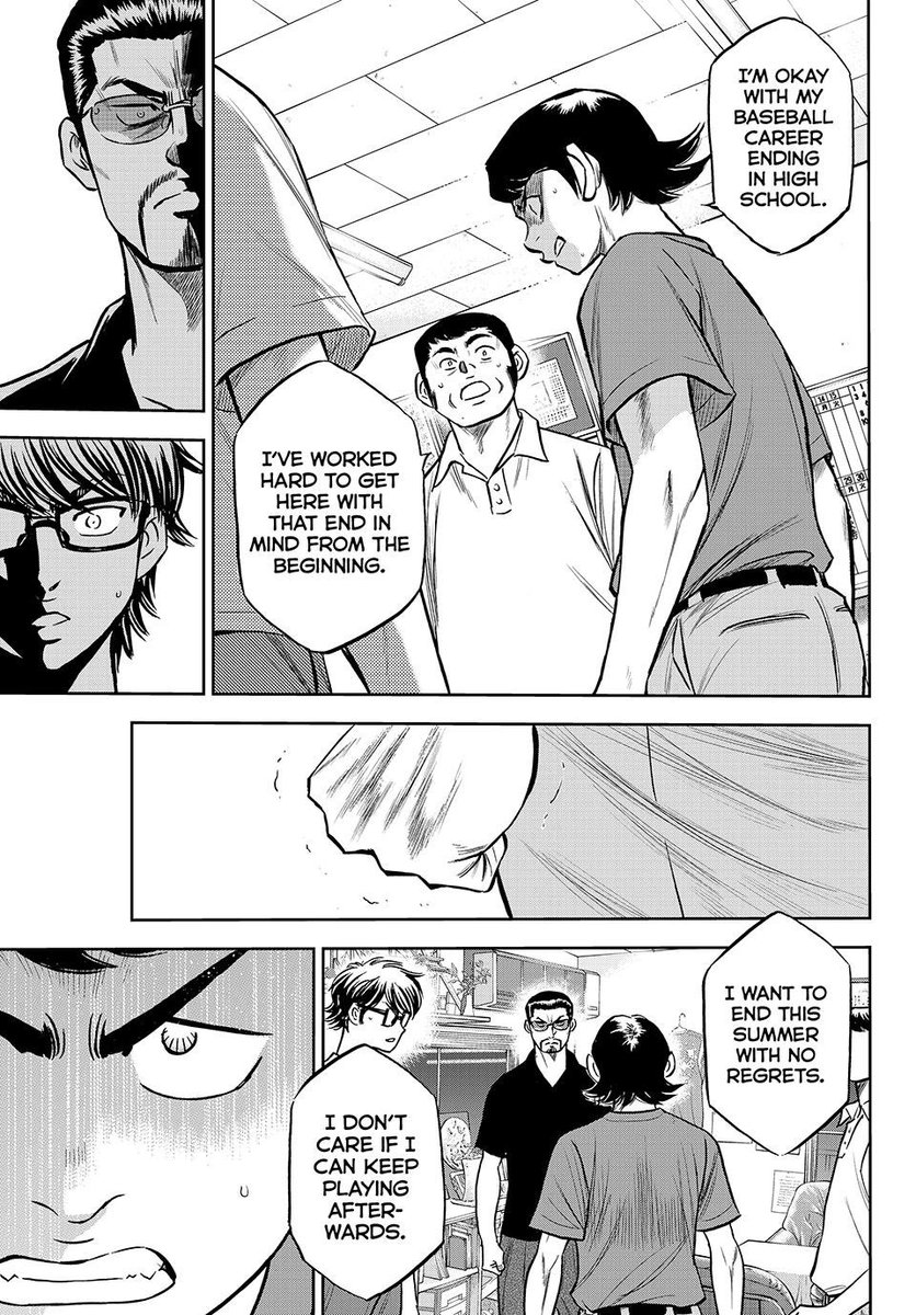 hijicunt's tweet photo. sometimes i forget how brutally realistic daiya is. eijun’s journey alone could kill your average hq fan (me) https://t.co/V4snMgZNp3
