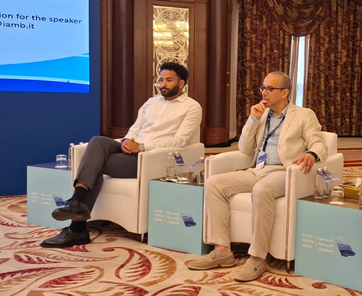 CIHEAM's tweet photo. A look back at today's session at the 7th #ArabWaterForum in Jeddah! 📸💧 Our Regional Dialogue on "Community-Led Water Resilience" was a great success. To tackle water scarcity, technical solutions must be rooted in local innovation &amp; Nature-Based Solutions. 🌱👇 https://t.co/GOviz27BKL