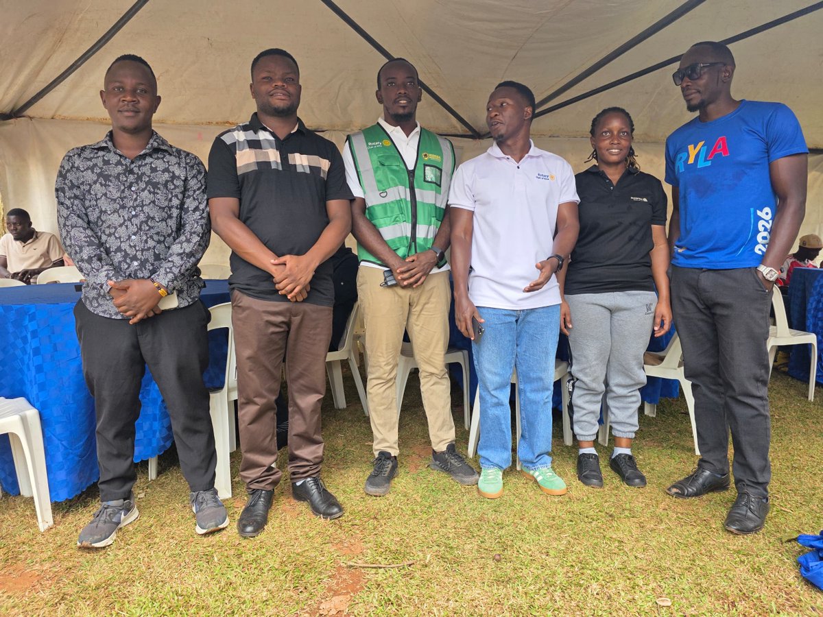 RCTKira's tweet photo. Today, we proudly stood alongside our Rotary family in launching the Enhancing Road Safety in Uganda Flagship Initiative.

Together, we're advocating for safer roads, responsible road use, and communities where everyone gets home safely.

#RotaryEyamba #CreateLastingImpact https://t.co/pjSOKDbbbd