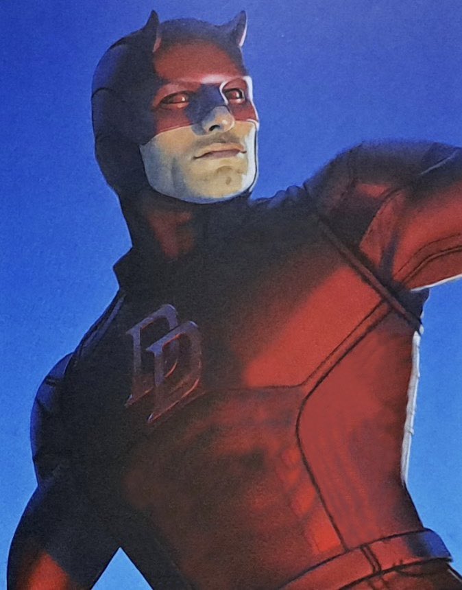 mcuspider616's tweet photo. Got rid of those unnecessary panels on the abs and the lines on the side and it looks like the perfect Daredevil suit for live action https://t.co/5nxDlIhRpD