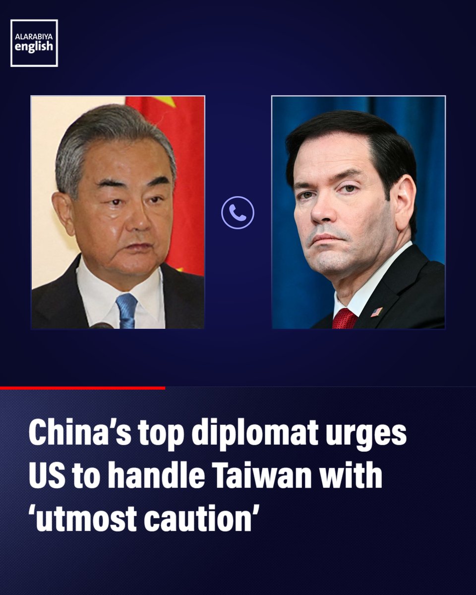 Chinas Foreign Minister Wang Yi has urged the US to handle Taiwan with ?